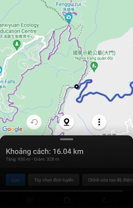 Garmin Connect App, Plan Your Route, Heatmap